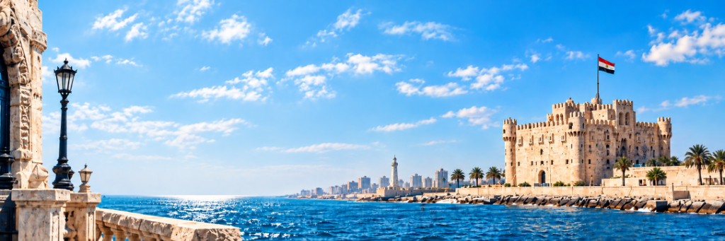 مستشفى فيكتوريا على كورنيش الإسكندرية